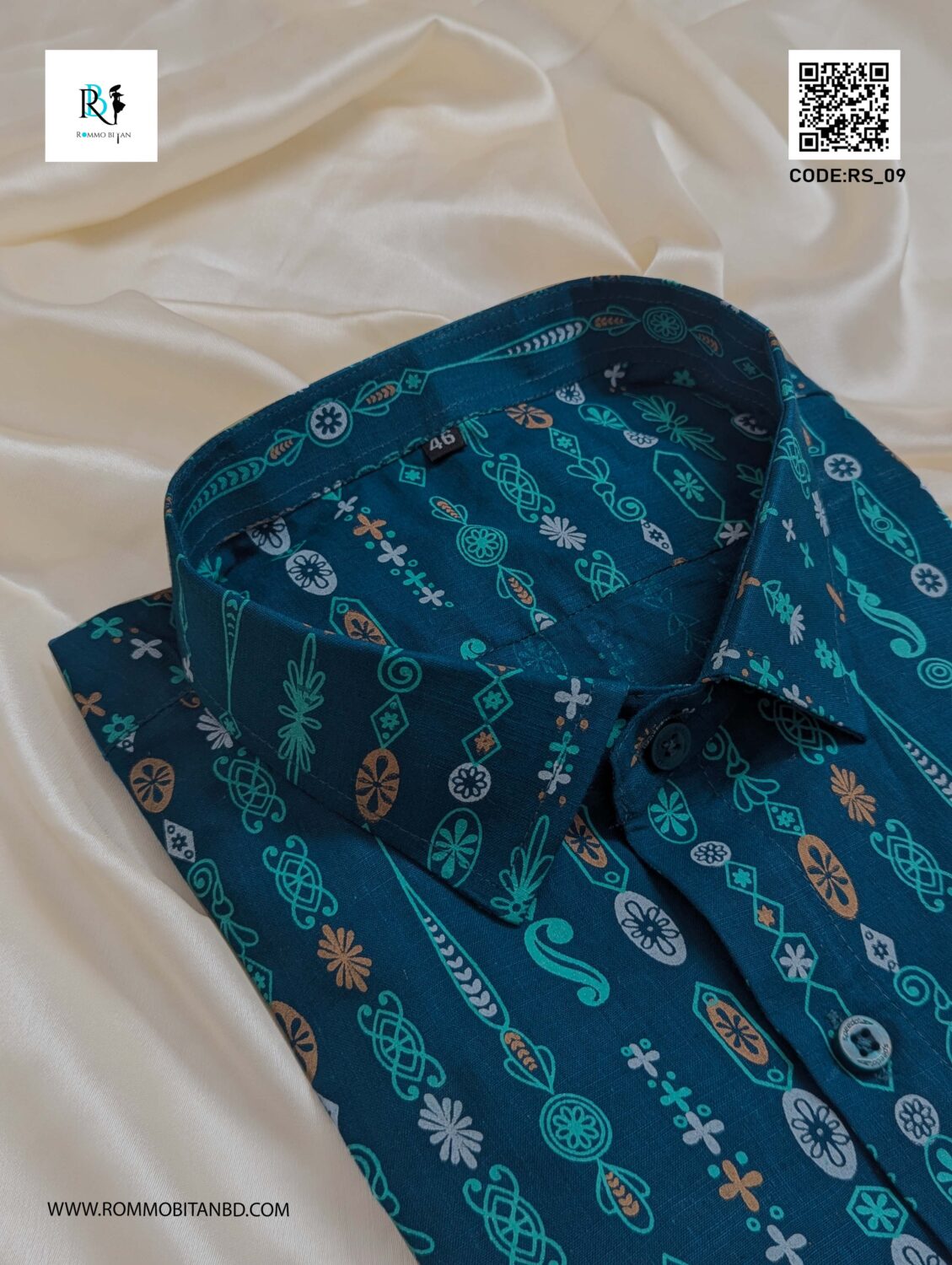 Premium Slab Cotton Half Shirt | Aarong Slab Cotton | Summer Collection |