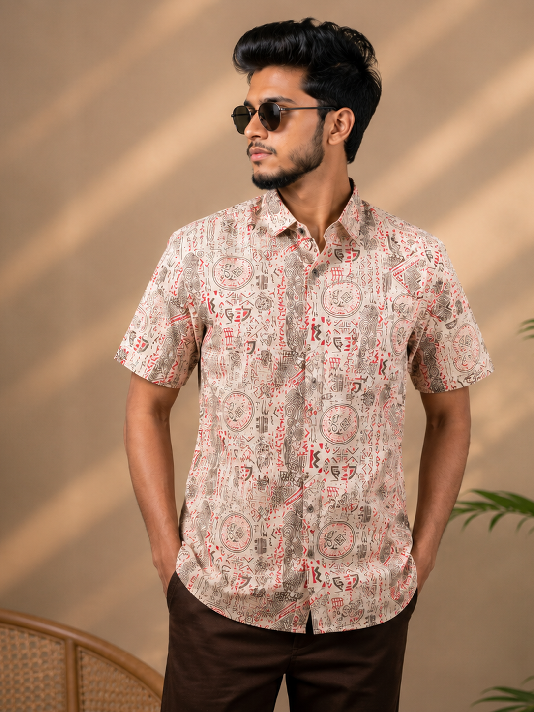 Premium Slab Cotton Half Shirt | Aarong Slab Cotton | Summer Collection