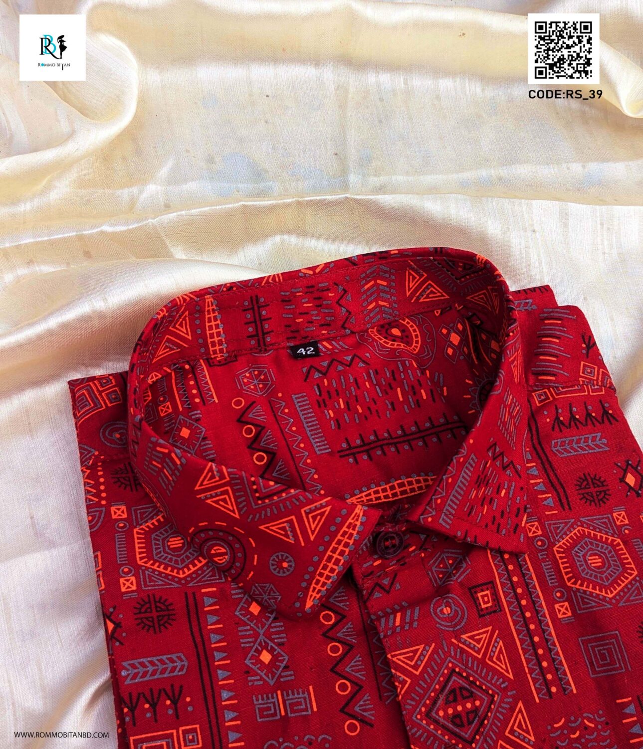 Premium Slab Cotton Half Shirt | Aarong Slab Cotton | Summer Collection