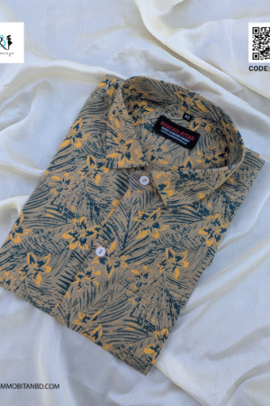 Premium Slab Cotton Half Shirt | Aarong Slab Cotton | Summer Collection |