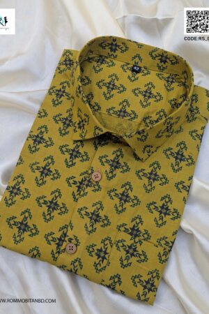 Premium Slab Cotton Half Shirt | Aarong Slab Cotton | Summer Collection |