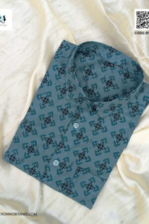 Premium Slab Cotton Half Shirt | Aarong Slab Cotton | Summer Collection |