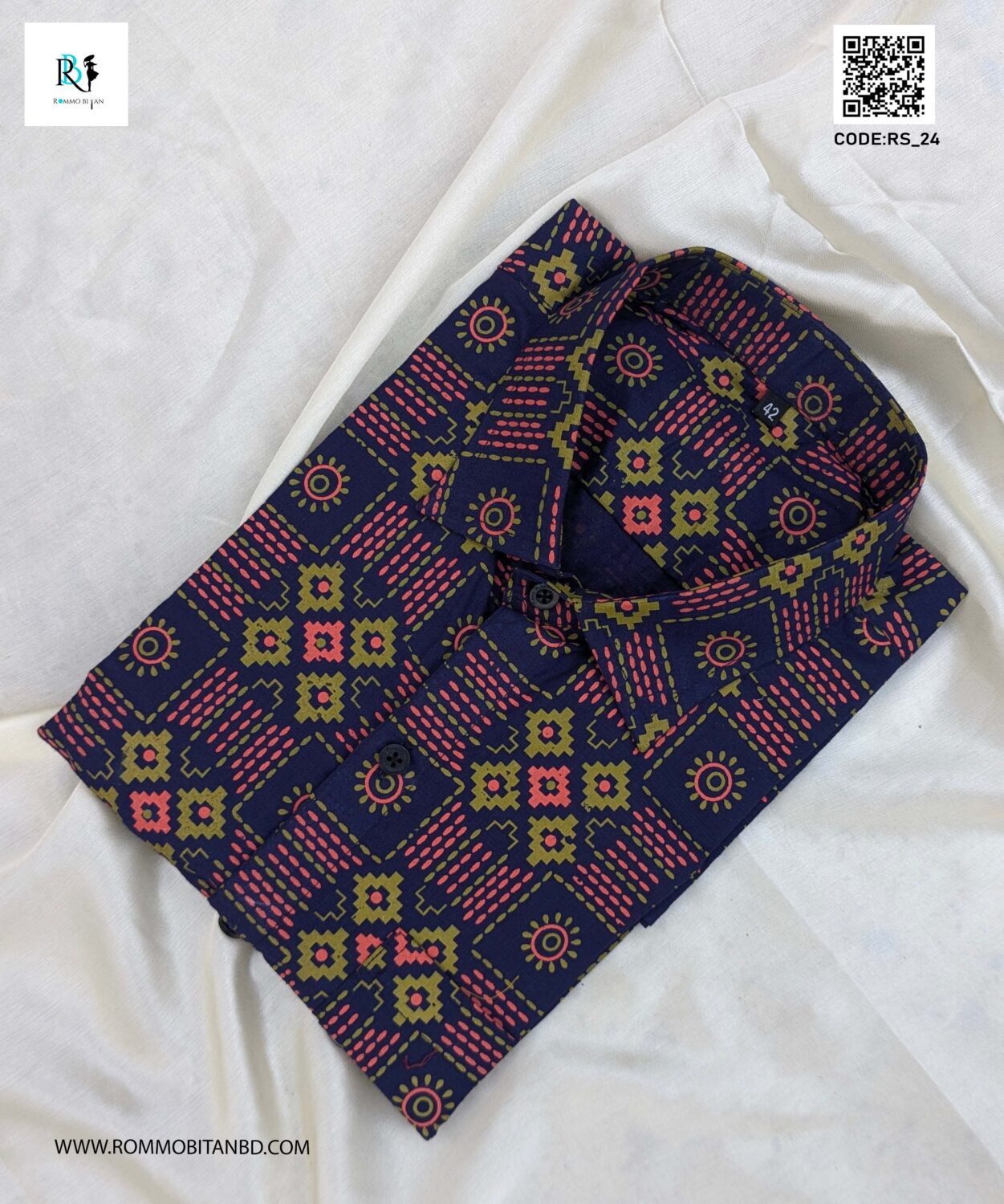 Premium Slab Cotton Half Shirt | Aarong Slab Cotton | Summer Collection