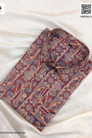 Premium Slab Cotton Half Shirt | Aarong Slab Cotton | Summer Collection