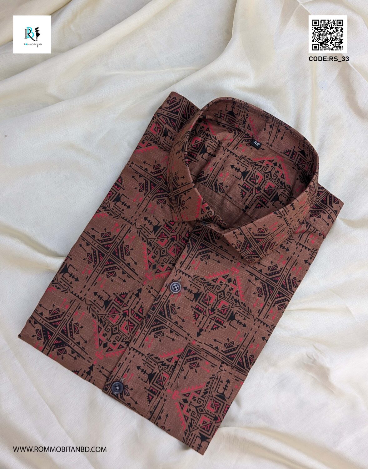 CPremium Slab Cotton Half Shirt | Aarong Slab Cotton | Summer Collection