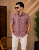 Premium Slab Cotton Half Shirt | Aarong Slab Cotton | Summer Collection