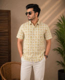 Premium Slab Cotton Half Shirt | Aarong Slab Cotton | Summer Collection