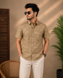 Premium Slab Cotton Half Shirt | Aarong Slab Cotton | Summer Collection