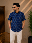 Premium Slab Cotton Half Shirt | Aarong Slab Cotton | Summer Collection