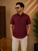 Premium Slab Cotton Half Shirt | Aarong Slab Cotton | Summer Collection