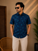 Premium Slab Cotton Half Shirt | Aarong Slab Cotton | Summer Collection