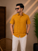 Premium Slab Cotton Half Shirt | Aarong Slab Cotton | Summer Collection