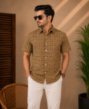 Premium Slab Cotton Half Shirt | Aarong Slab Cotton | Summer Collection