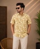 Premium Slab Cotton Half Shirt | Aarong Slab Cotton | Summer Collection