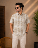 Premium Slab Cotton Half Shirt | Aarong Slab Cotton | Summer Collection