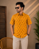 Premium Slab Cotton Half Shirt | Aarong Slab Cotton | Summer Collection