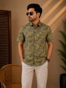 Premium Slab Cotton Half Shirt