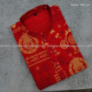 PUJA SPECIAL SCREEN PRINT COTTON PANJABI