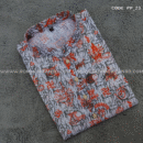 PUJA SPECIAL SCREEN PRINT COTTON PANJABI