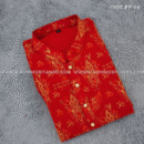 PUJA SPECIAL SCREEN PRINT COTTON PANJABI