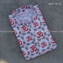 PUJA SPECIAL SCREEN PRINT COTTON PANJABI