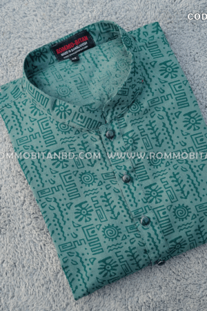 PREMIUM COTTON SCREEN PRINT PANJABI