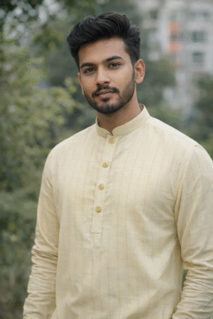 🔥 PREMIUM SOFT KHADI COTTON PANJABI 🔥