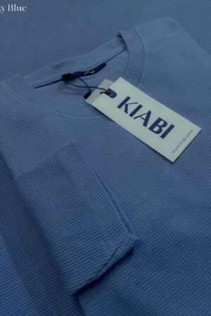 Premium Waffle Full Sleeve Tee-Shirt