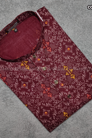 PREMIUM COTTON SCREEN PRINT PANJABI #PANJABI #slabcotton #occationalpanjabi #aarongpanjabi #rongbangladesh