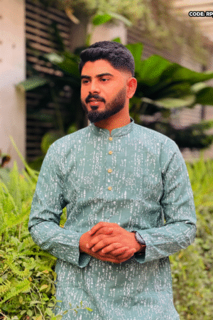 PREMIUM COTTON SCREEN PRINT PANJABI #PANJABI #slabcotton #occationalpanjabi #aarongpanjabi #rongbangladesh