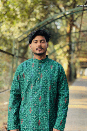 PREMIUM COTTON SCREEN PRINT PANJABI #PANJABI #slabcotton #occationalpanjabi #aarongpanjabi #rongbangladesh