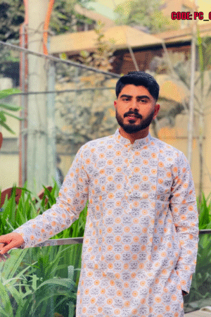 PREMIUM COTTON SCREEN PRINT PANJABI #PANJABI #slabcotton #occationalpanjabi #aarongpanjabi #rongbangladesh