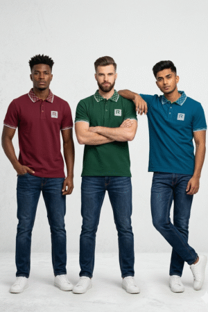 Red + Green + Sky Blue