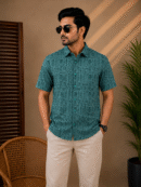 Premium Slab Cotton Half Shirt