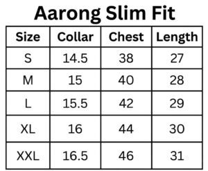 SIZE LIST