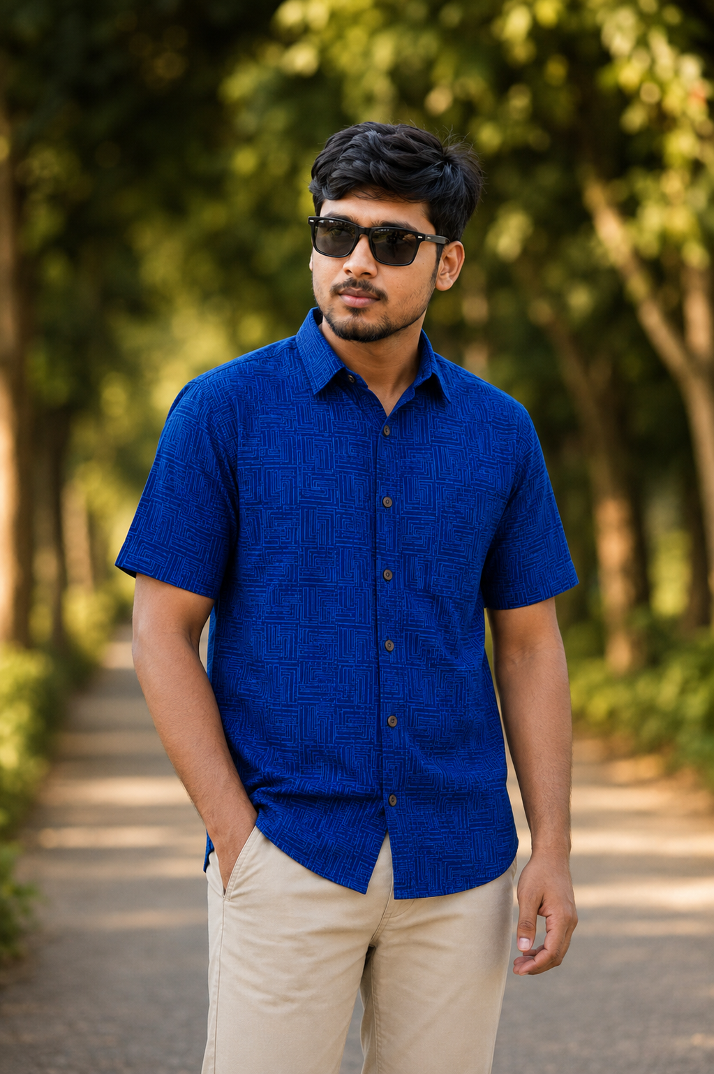 Premium Slab Cotton Half Shirt | Aarong Slab Cotton | Summer Collection