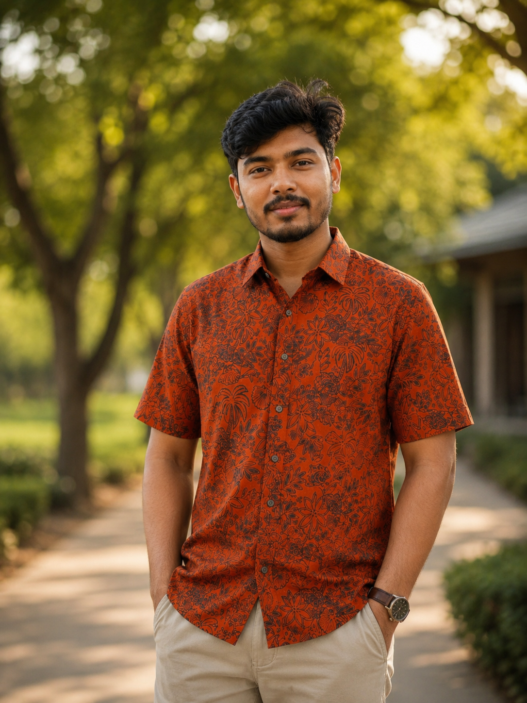 Premium Slab Cotton Half Shirt | Aarong Slab Cotton | Summer Collection