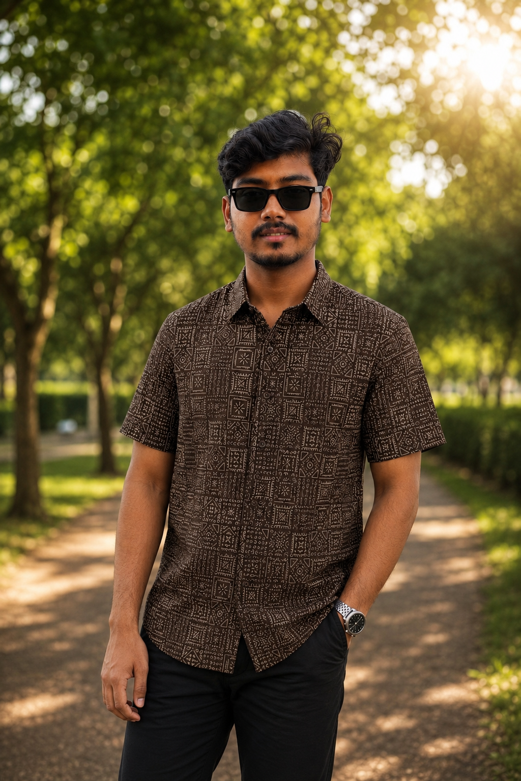 Premium Slab Cotton Half Shirt | Aarong Slab Cotton | Summer Collection