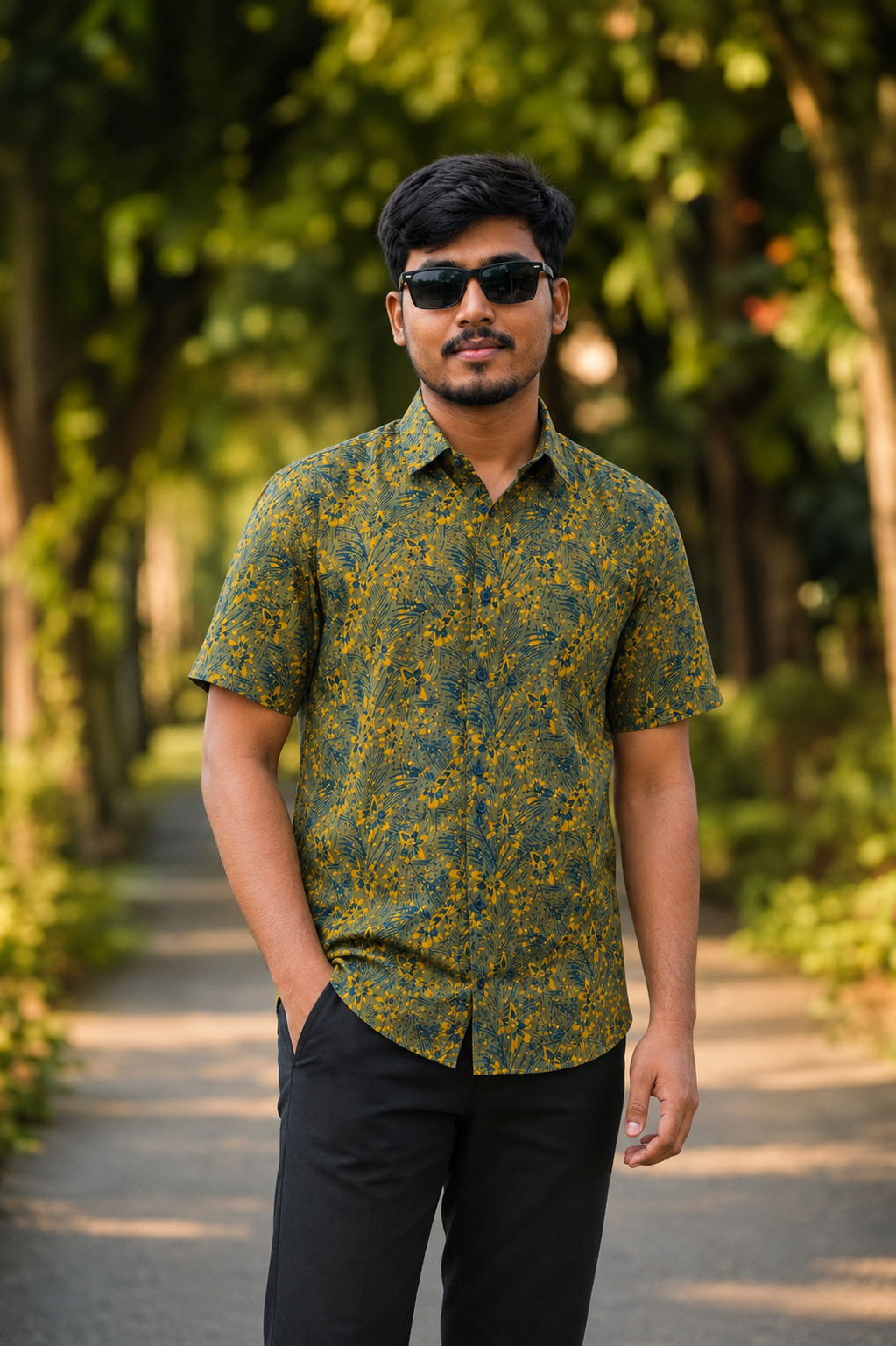 Premium Slab Cotton Half Shirt | Aarong Slab Cotton | Summer Collection